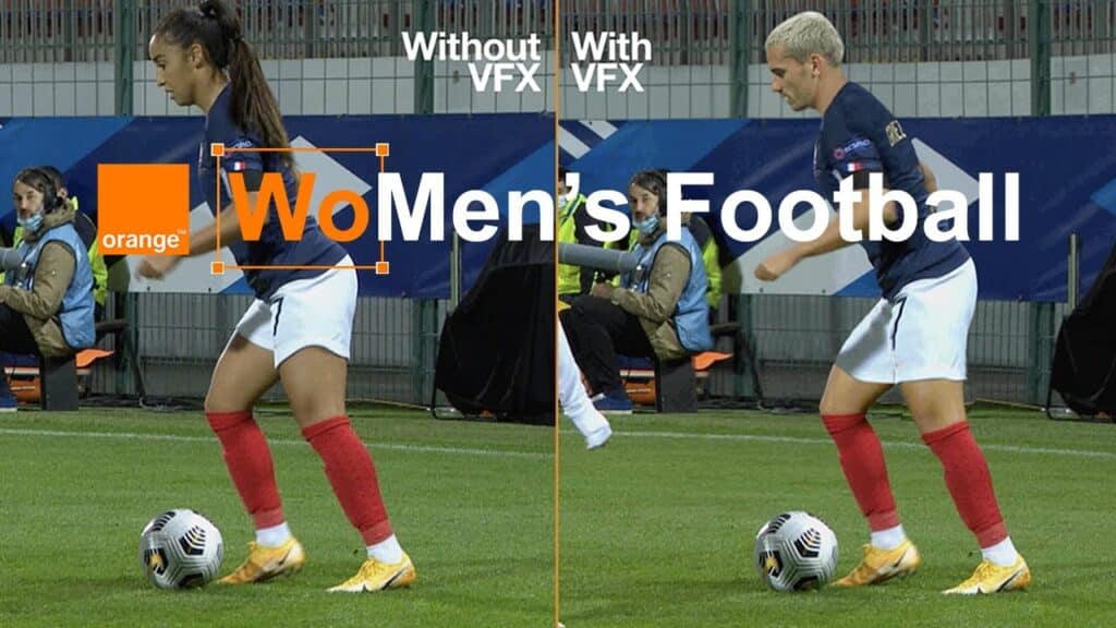 Extrait du spot Orange Women's football